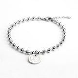 Queen Elizabeth ii Portrait Coin Bracelet Stainless Steel Jewelry