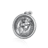 Queen Portrait 925 Silver Pendant Elizabeth Round Charm Pendants