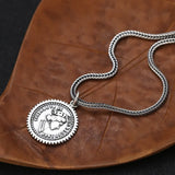Queen Portrait 925 Silver Pendant Elizabeth Round Charm Pendants