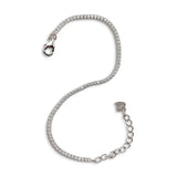 Queenme 925 Sterling Silver Bracelet for Women Fine Jewelry