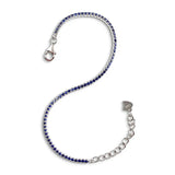 Queenme 925 Silver Bracelet with Pure Zircon for Women