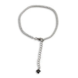 Queenme 925 Silver Bracelet with Pure Zircon for Women