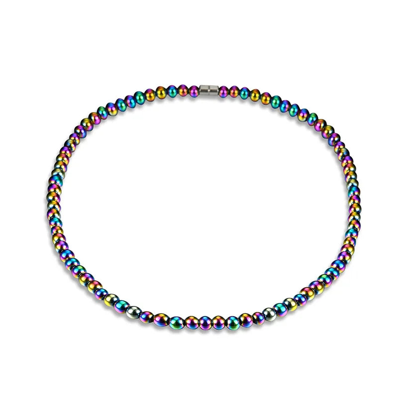 Magnetic Bead Collar Necklace Hematite Fat Burning Weight Loss