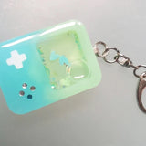 Media Player Shape Resin Molds for Epoxy Keychain Pendant Making DIY Art