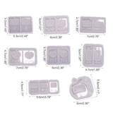 Media Player Shape Resin Molds for Epoxy Keychain Pendant Making DIY Art