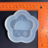 Quicksand Resin Casting Mold Crystal Silicone Epoxy Pendant Keychain C1FC
