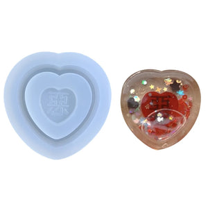 Quicksand Resin Casting Molds - Crystal Silicone Epoxy Pendant Mold