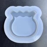 Quicksand Resin Casting Molds - Crystal Silicone Hollow Fish Pendant Mold