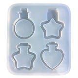 Quicksand Crystal Epoxy Resin Mold DIY Pendant Silicone Mould