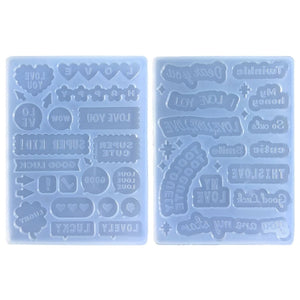 Quicksand Shaker Filler Epoxy Resin Mold Silicone Mould DIY Casting