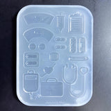 Quicksand Shaker Filler Epoxy Resin Mold Silicone DIY Casting Tools