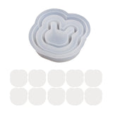 Quicksand Bear Butterfly Pendant Keychain Silicone Resin Mold