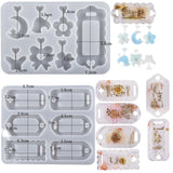 Quicksand Silicone Mold Pendant Keychain Epoxy Resin Mold