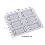 Quicksand Silicone Mold Pendant Keychain Epoxy Resin Mold
