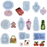 Silicone Perfume Bottle Resin Casting Mold for DIY Jewelry Making