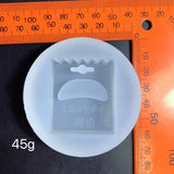 Quicksand Silicone Molds Shaker Resin Epoxy Mold for DIY Pendant