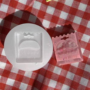 Quicksand Silicone Molds Shaker Resin Epoxy Mold for DIY Pendant
