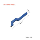 Steel Stamping Number Letter Jewelry Tool Ring Stamping Tools
