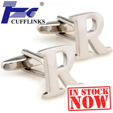 R Cufflink Cuff Link 2 Pairs Special Deal