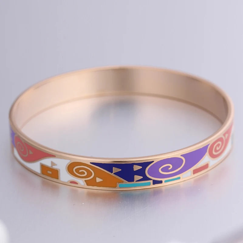 Personality Woman Bangles Stainless Steel Hot Jewelry Mix
