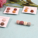R2LE 4Pcs Round Hijab Pins Multi-Use Magnet Scarf Brooch Clip