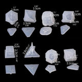 DIY Playing Dice Mold Crystal Resin Mold Kit
