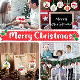 Clear Acrylic Christmas Bauble Tree Decoration Ornament