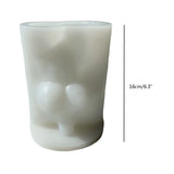 R2LE DIY Creative Flower Pot Vase Epoxy Resin Mold