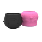 Silicone Flower Pot Mold for Epoxy Resin Clay Succulent Ashtray Candle Holder
