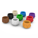 Silicone Flower Pot Mold for Epoxy Resin Clay Succulent Ashtray Candle Holder