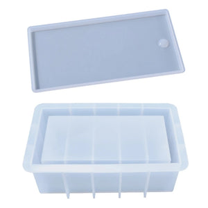 Epoxy Resin Chess Box Mold DIY Crafts Jewelry Holder