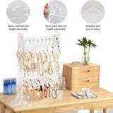 Acrylic Earrings Necklace Display Stand Organizer