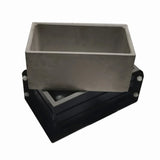 Rectangle Concrete Flower Pot Mold DIY Crafts