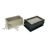 Rectangle Concrete Flower Pot Mold DIY Crafts