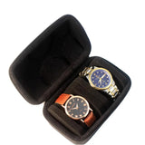 R2LE Hard Watch Travel Case Portable Organizer Fits Up to 55mm Face
