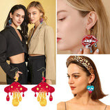 R3MC 117Pcs Resin Jewelry Molds - Dripping Blood Resin Earring Silicone Molds