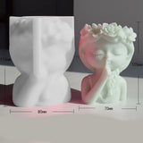 Concrete Flower Pot Mold Succulent Planter Desktop Ornaments Resin Mold