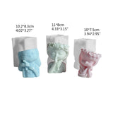 Concrete Flower Pot Mold Succulent Planter Desktop Ornaments Resin Mold
