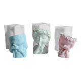 Concrete Flower Pot Mold Succulent Planter Desktop Ornaments Resin Mold