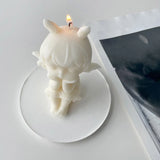 Baby Girl Candle Silicone Moulds DIY Angel Candle Epoxy Resin Mold