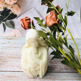 Mother Child Portrait Candle Epoxy Resin Mold DIY Crafts Ornaments Tools