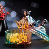 R3MC 4 Pieces Crystal Epoxy Resin Mold for Jewelry Storage Box Crafts
