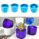 Concrete Mold Succulent Planter Pot & Pen Holder Craft