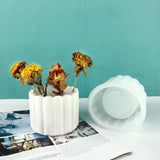 Concrete Mold Succulent Planter Pot & Pen Holder Craft