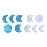 Moon-phase Mold Wall Ornaments Diy Epoxy Silicone Desktop Decoration