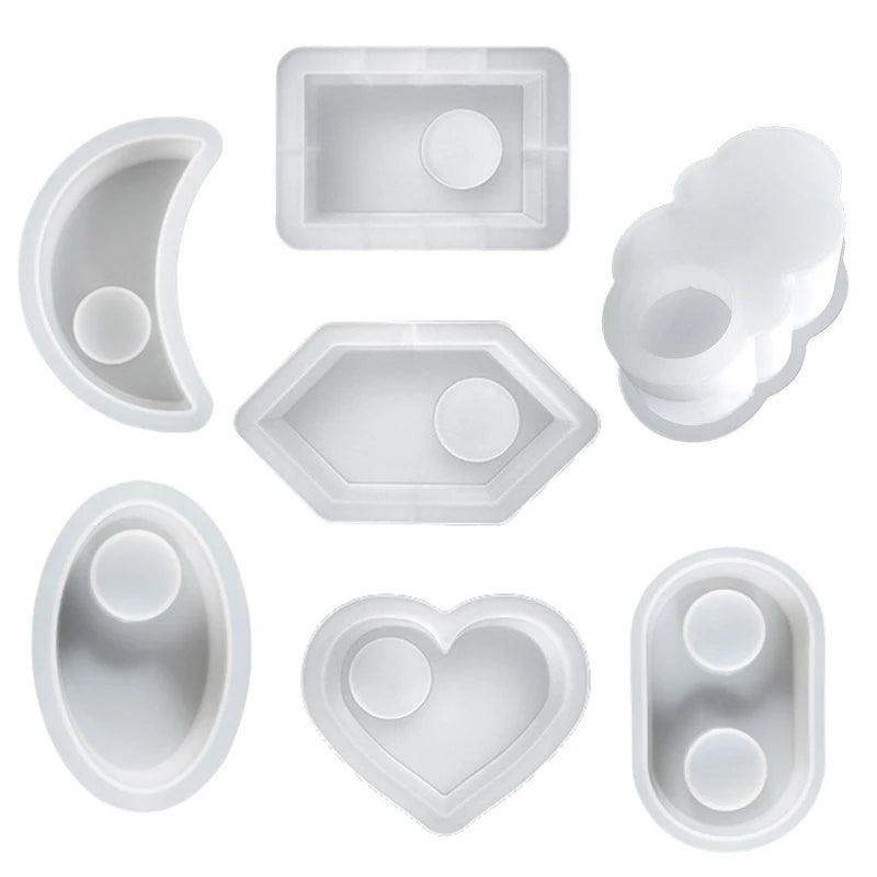 R3MC Tealight Candle Holder Resin Molds - DIY Epoxy Resin Casting