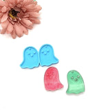 9 Pcs Ghost Spider Web Skull Earring Molds