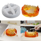 Crystal Ashtray & Jewelry Box Resin Mold, Epoxy Casting Mold for Home Decor