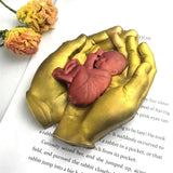 R3MC Baby-in Hand Silicone Mold for Epoxy Casting