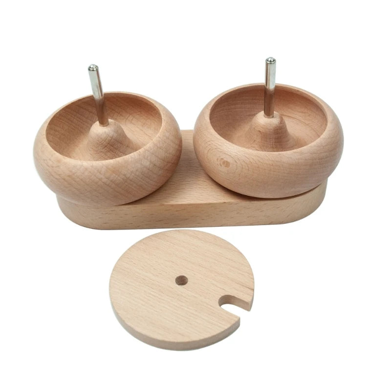 R3MC Bead Spinner Bowl Set with Big Eye Beading Needle Waist Bead
